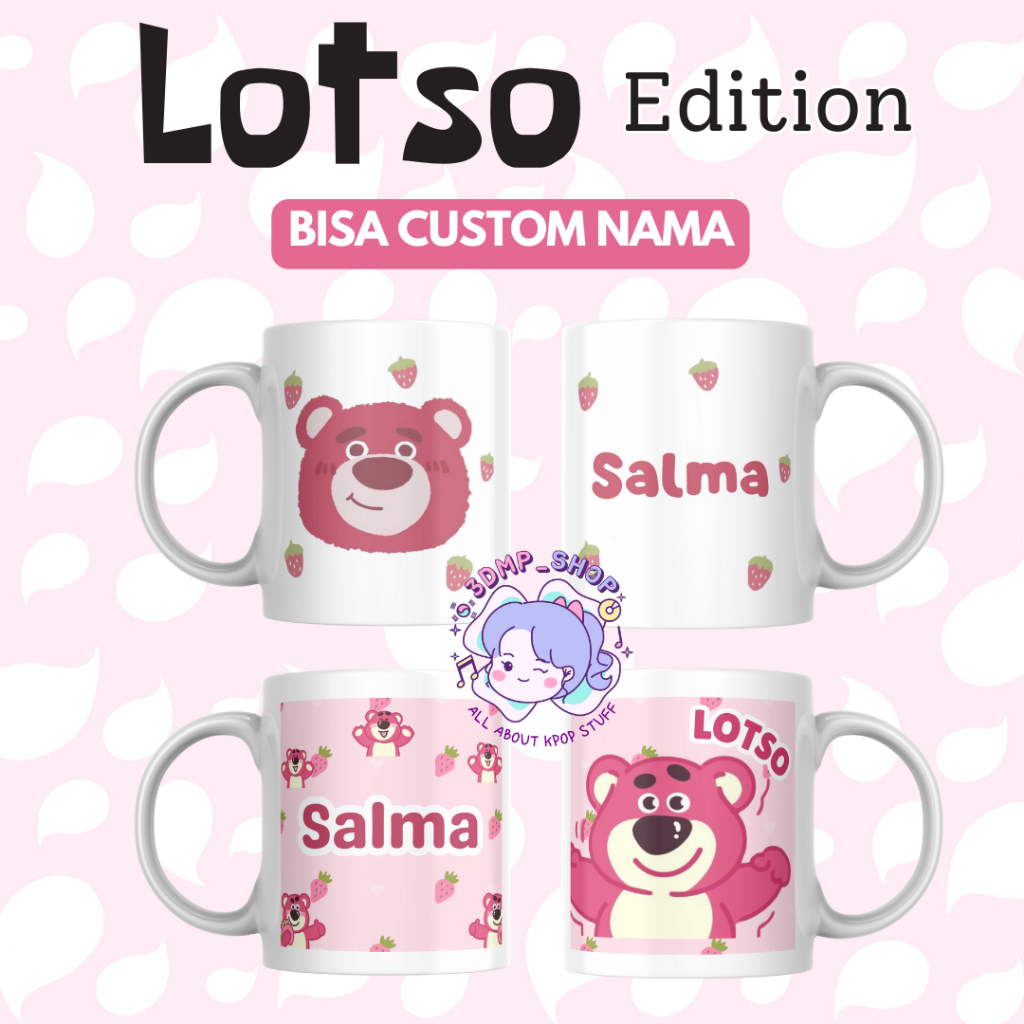 

[MOHON TAMBAH BUBLE WRAP] MUG GELAS CANGKIR CUSTOM LOTSO