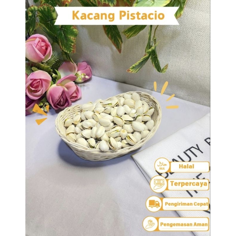 

KACANG PISTACIO/SENYUM 100GR, 250GR, 500GR & 1KG