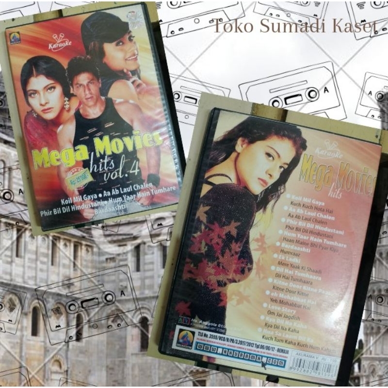 VCD Mega hits vol 4 produksi akurama record