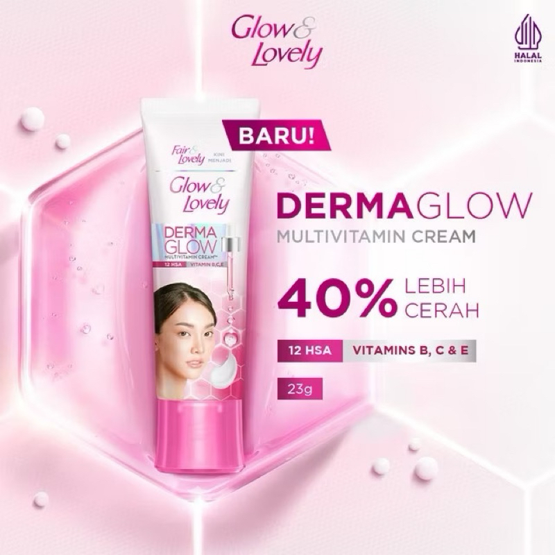 GLOW & LOVELY DERMA GLOW MULTIVITAMIN 23GR & 46GR