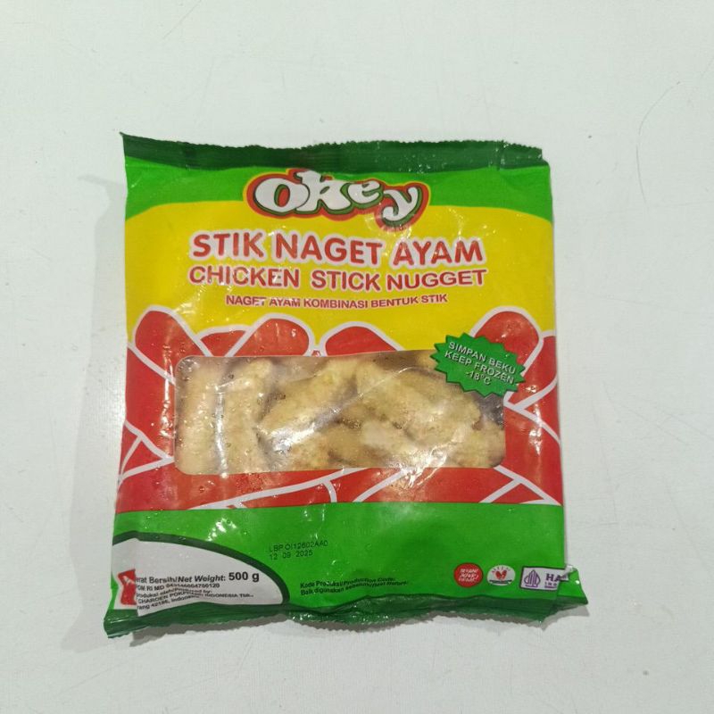 

Okey Stik Nugget Ayam 500gr