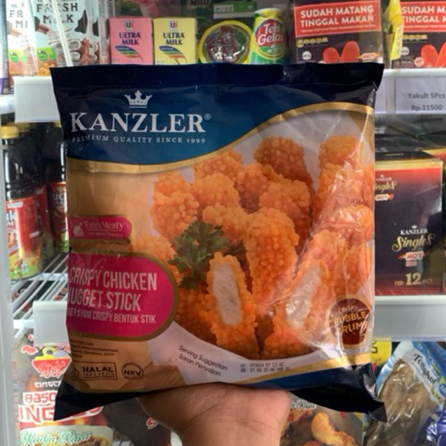 

KANZLER Nugget Crispy Stik 450g/NAGET KANZLER Frozen Food