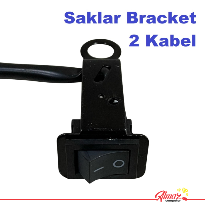 Saklar Bracket ON OFF Tombol Saklar Motor 3 Kabel Switch  On Off