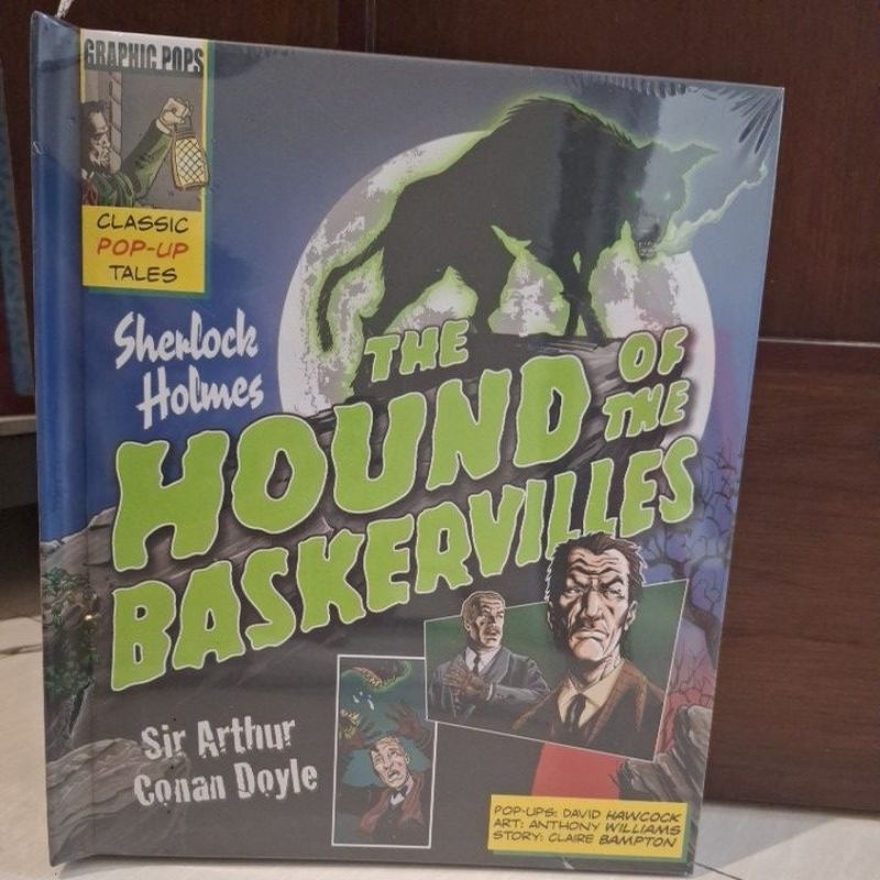 The hound of The Baskervilles pop up book