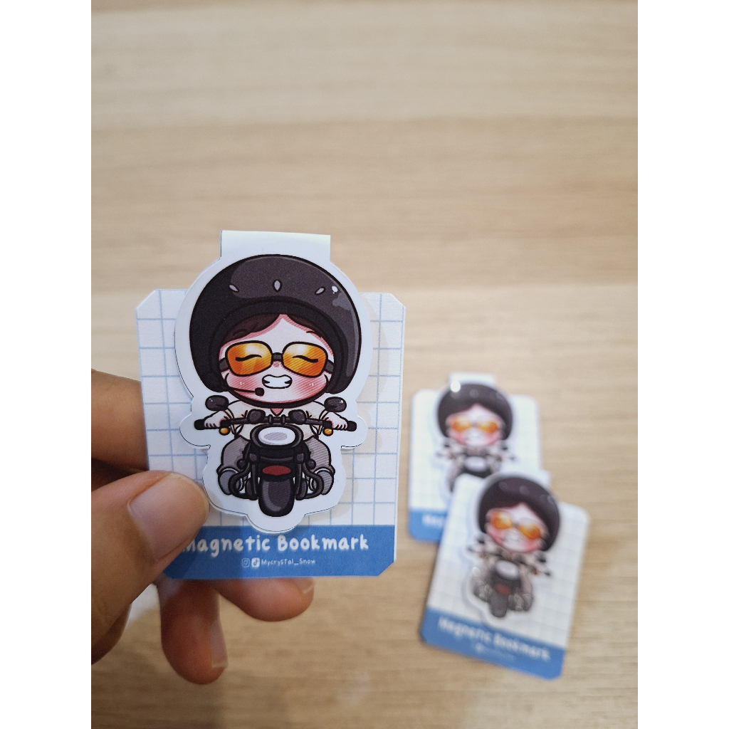 

Magnetic Bookmark Pembatas Buku Magnet Edisi Jungkook Are you sure