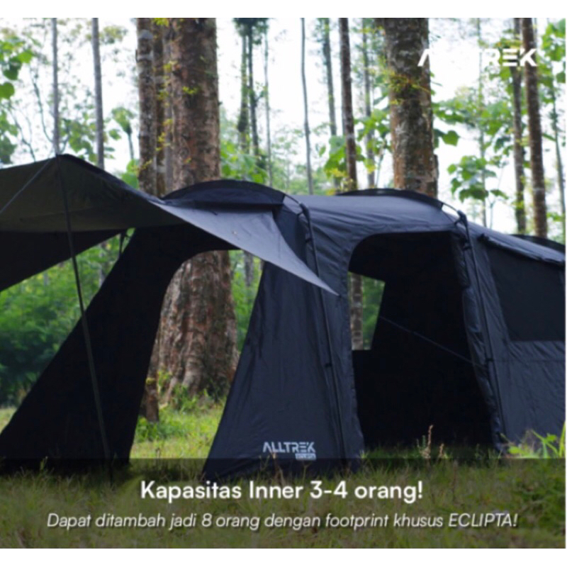 Alltrek Eclipta Black Series Tenda Camping (PRELOVED)