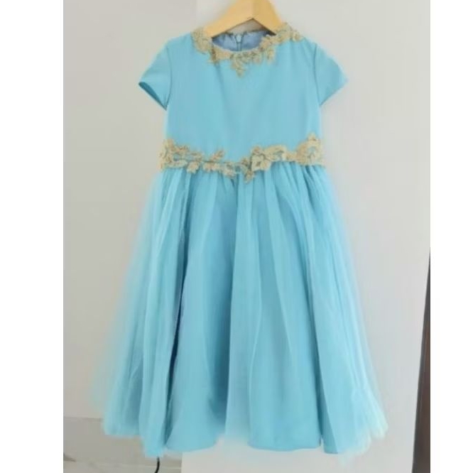 Preloved dress pesta anak, ball gown anak