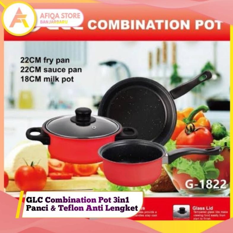 Panci set 3 in 1 Combination Pot Panci set 3In 1 Serbaguna
