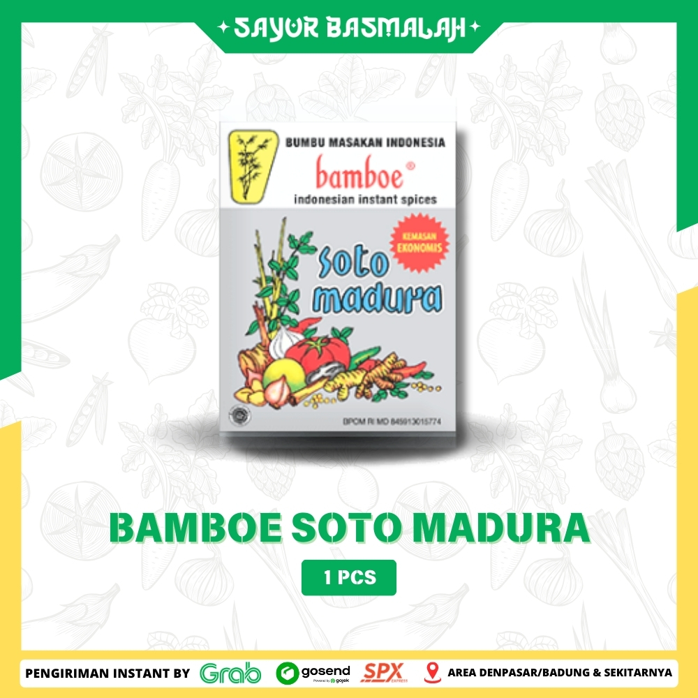 

Bamboe Soto Madura 1pcs - Sayur Basmalah