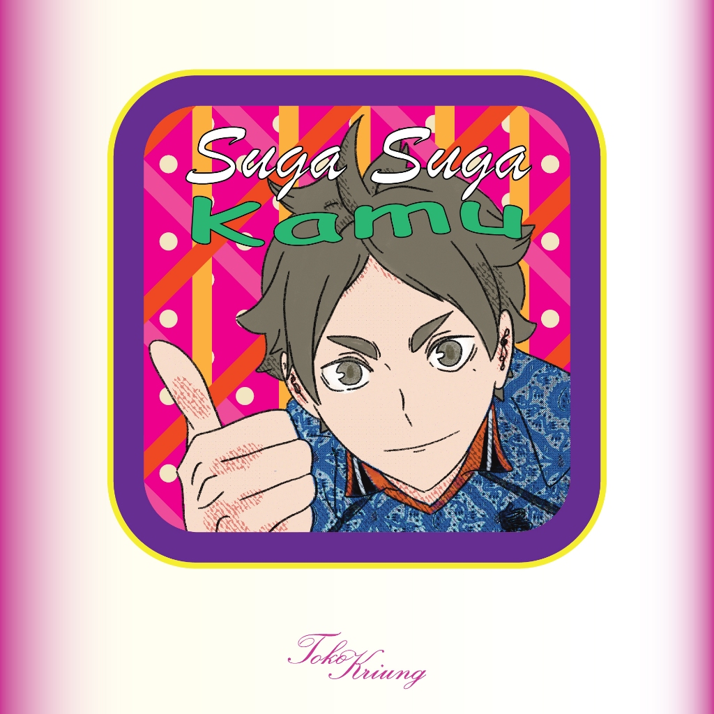 

Sugawara 'Dangjuts Sticker' Haikyuu Dangdut Jamet Sticker Pack