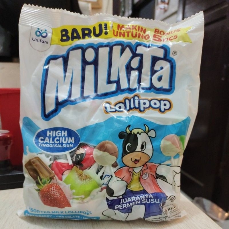 

milkita lollipop refill 1pak isi 30pcs@9gr