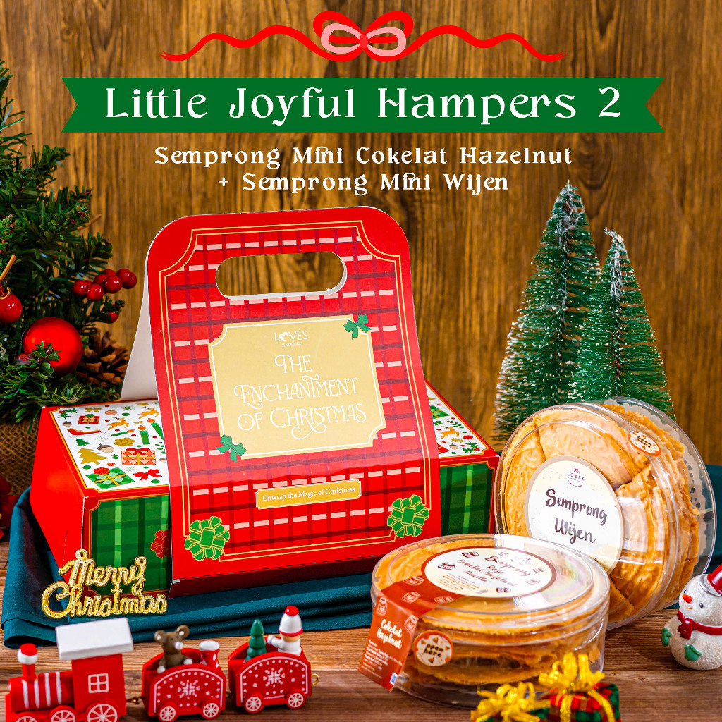 

Christmas Hampers — Little Joyful Hampers 2 — Loves Semprong Mini double flavours — Hampers Natal