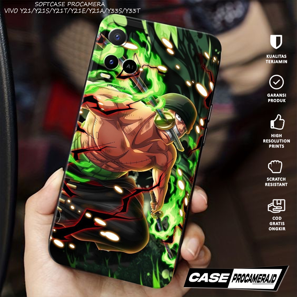 Case compatible for VIVO Y21/Y21S/Y21A/Y21T/Y33S/Y33T - Casing Procamera VIVO Terbaru 2025 { Case ZO