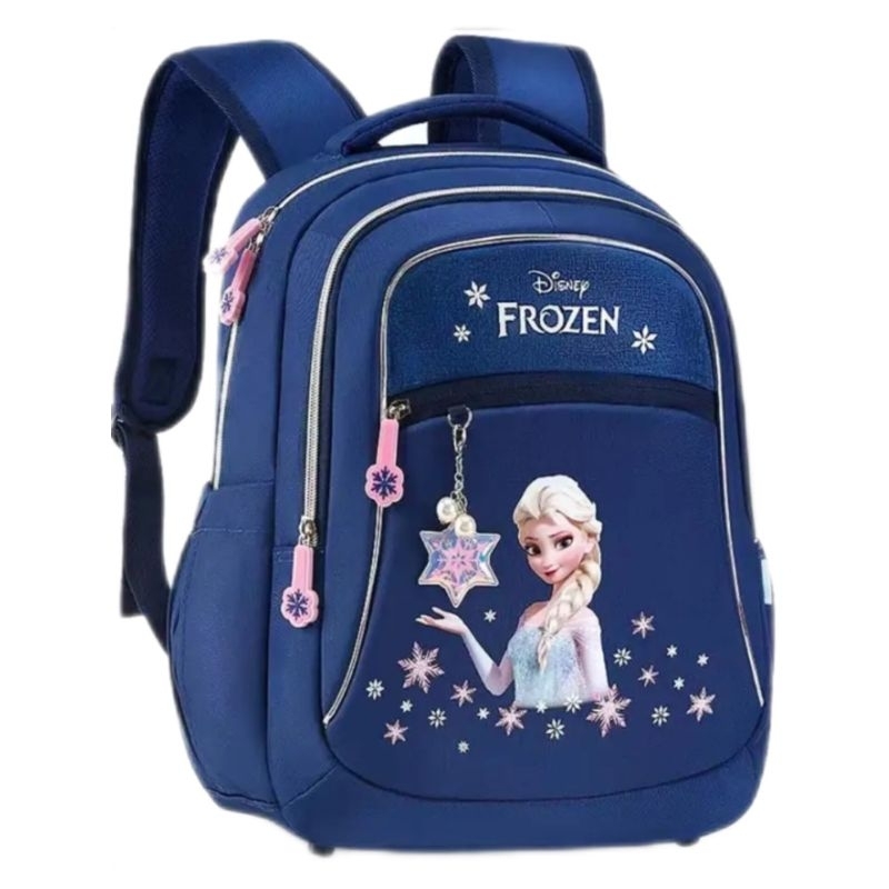 Tas Sekolah Disney Frozen Untuk Anak Perempuan Elsa Anna Olaf Ransel Ortopedi Bahu Siswa TK/SD/SMP K