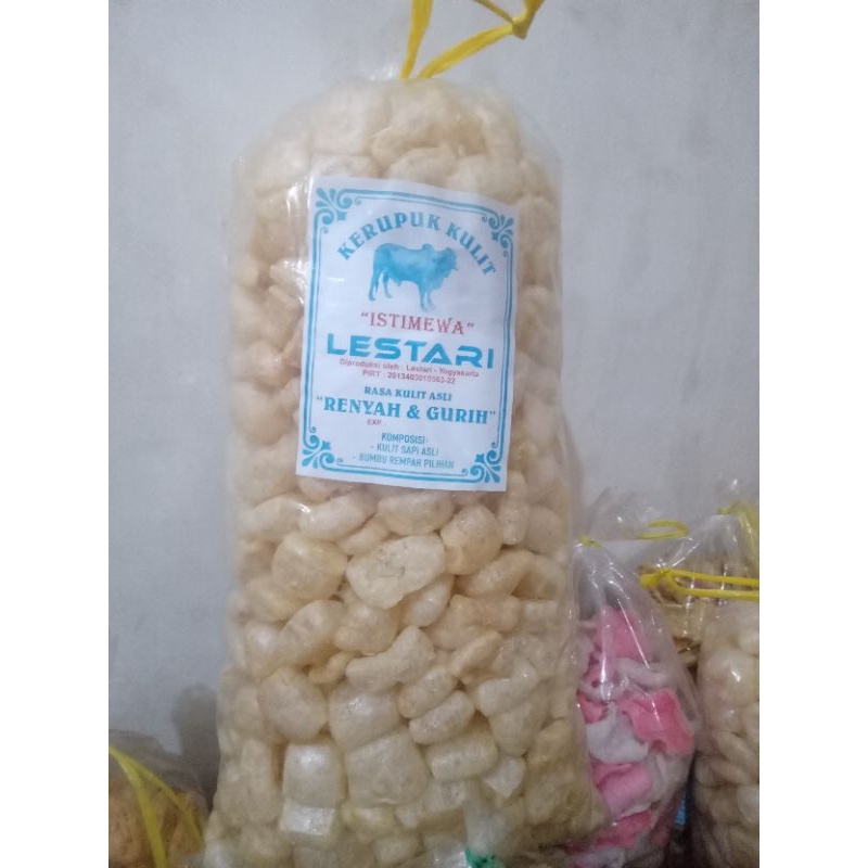 

SNACK KURUPUK KULIT SAPI/DOROKDOK 1,5KG