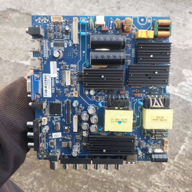 MB - MAINBOARD TV LED POLYTRON PLD 43B1550 - 42B1550