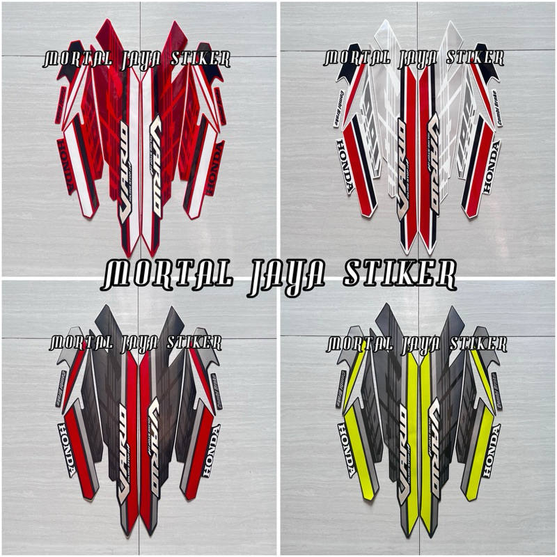 STIKER STRIPING LIS LES BODY MOTOR VARIO LED 125 2017 2018