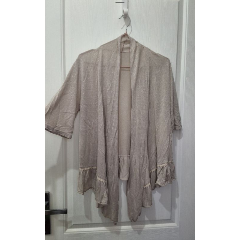 [Preloved] Cardigan glitter renda, tadinya satu set sama dress bagus buat cosplay sama dress ax*s f*