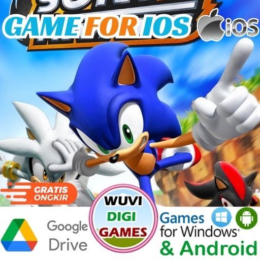 IOS Game | Sonic Rivals 1 Untuk IPhone/IPad | PSP Game Terbaik | Free PPSSPP | Beli 3 Gratis 1 Untuk