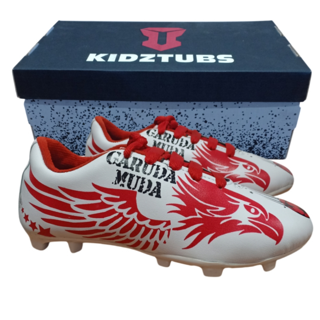 KIDZTUBS Sepatu Bola Anak Anak Laki Laki Tanggung Kecil  Usia PAUD TK SD SMP 1 2 3 4 5 6 7 8 9 0 Tah