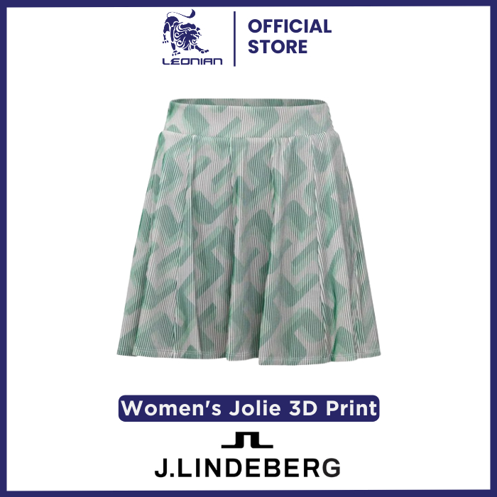 J.Lindeberg Women's Jolie 3D Print Golf Skirt | Bawahan Wanita
