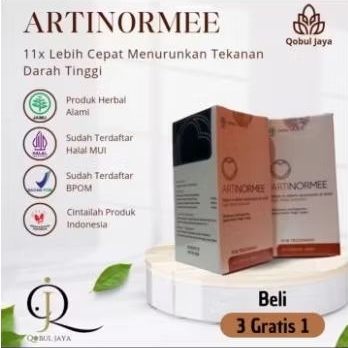 Artinormee Obat Herbal Penurun Hipertensi