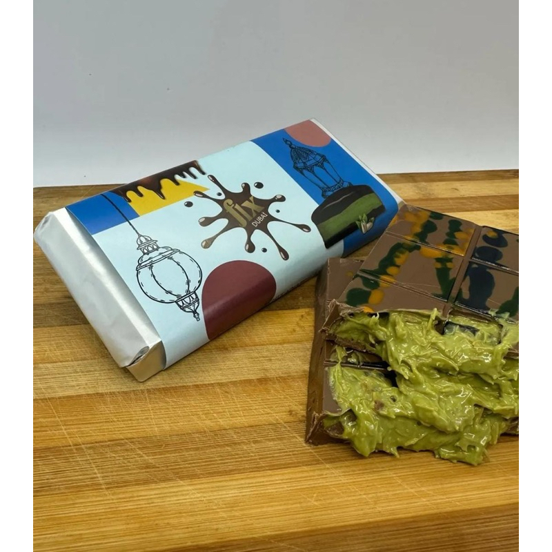 

FIX CHOCOLATE KUNAFA PISTACHIO ULKER MADE IN TURKIYE