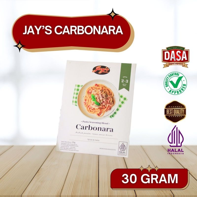 

Jay's Carbonara Saus/ Saus Spaghetti Creamy