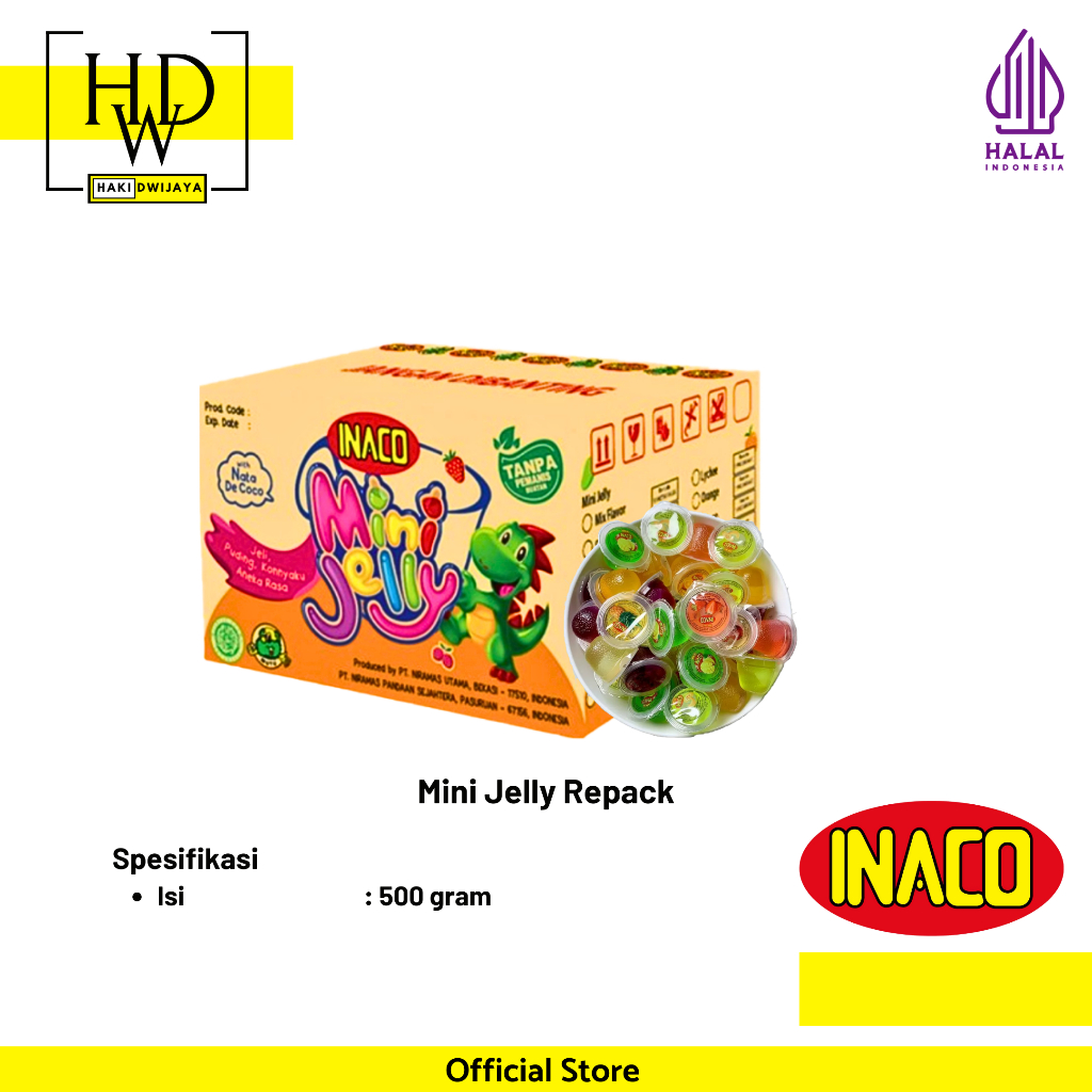 

[500gr] Inaco Mini Jelly Repack