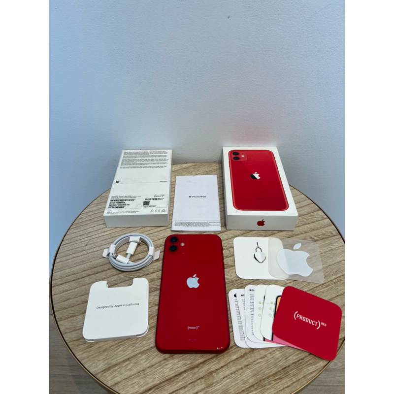 Second iBox iPhone 11 128GB Red Fullset Original