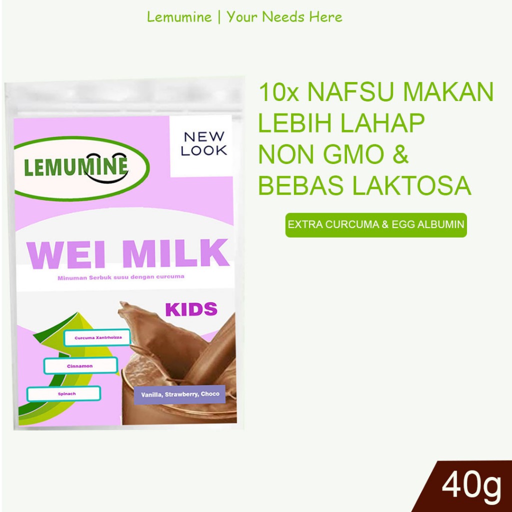 

Vitamin Nafsu Makan Anak Susu Penggemuk Anak Penambah Nafsu Makan Anak Susu Gemuk Anak Susu Penambah Berat Badan Anak Lemumine (40g)