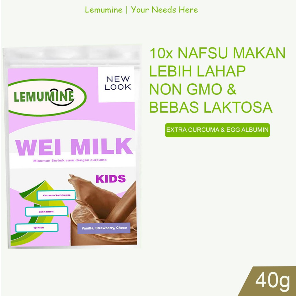 

Penambah Berat Badan Anak Susu Penggemuk Badan Penambah Nafsu Makan Anak Vitamin Nafsu Makan Anak Susu Penambah Berat Badan Anak Lemumine (40g)