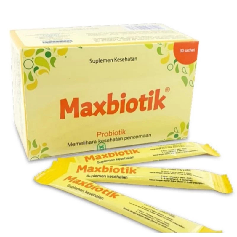 

Maxbiotik Isi 30 Sachet (Per-BOX)