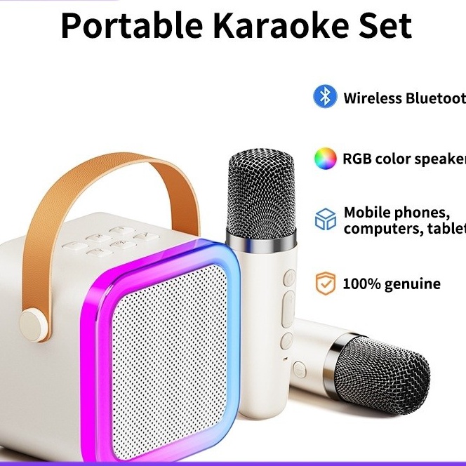 FG2 Speaker Bluetooth Karaoke 2micSet Salon Bluetooth Bt Speaker M Wireless Bluetooth Outdoor Sound