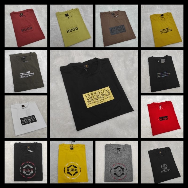 HUGO SELECTION size XXL - XXXXL  KAOS IMPORT PRIA / KAOS Hugo selection / kaos import cowok / kaos H