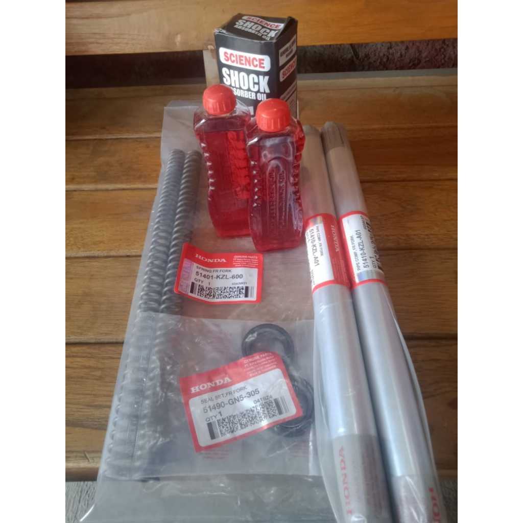 PAKET AS SHOCK DEPAN BEAT FI SCOOPY FI VARIO 110 FI VARIO 125 (KZL)