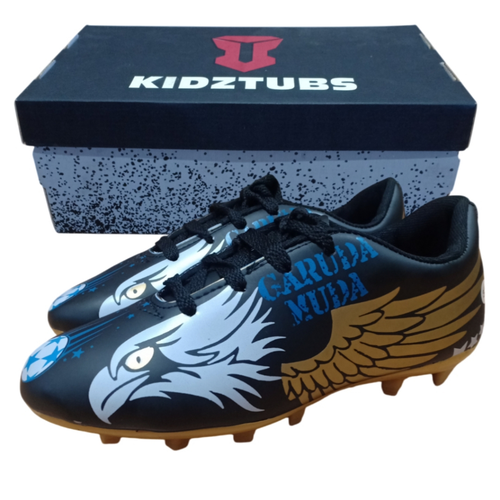 KIDZTUBS Sepatu Bola Anak Anak Laki Laki Tanggung Kecil  Usia PAUD TK SD SMP 1 2 3 4 5 6 7 8 9 0 Tah