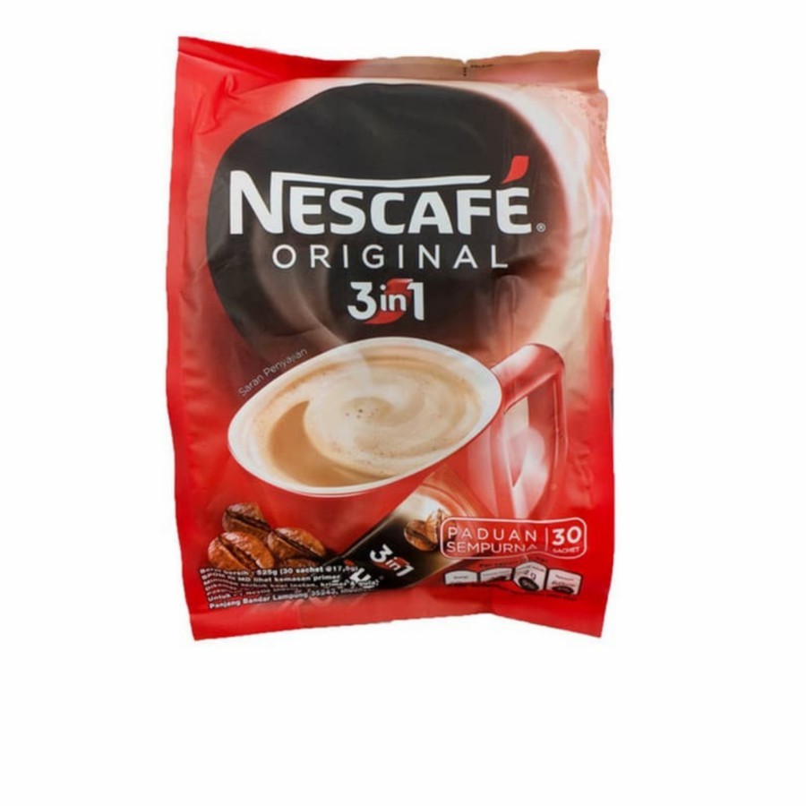 

Nescafe original 3 in 1 Isi 30 x 17 gr