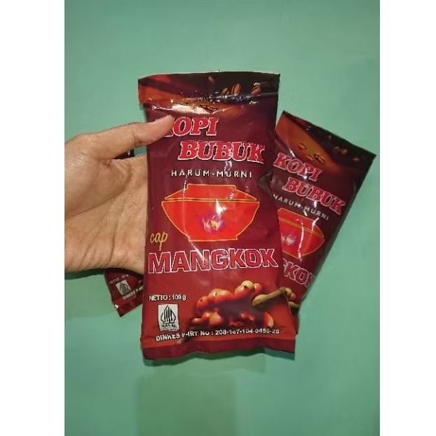 

Kopi Bubuk Cap Mangkok Harum-Murni 2×100gram,50gram