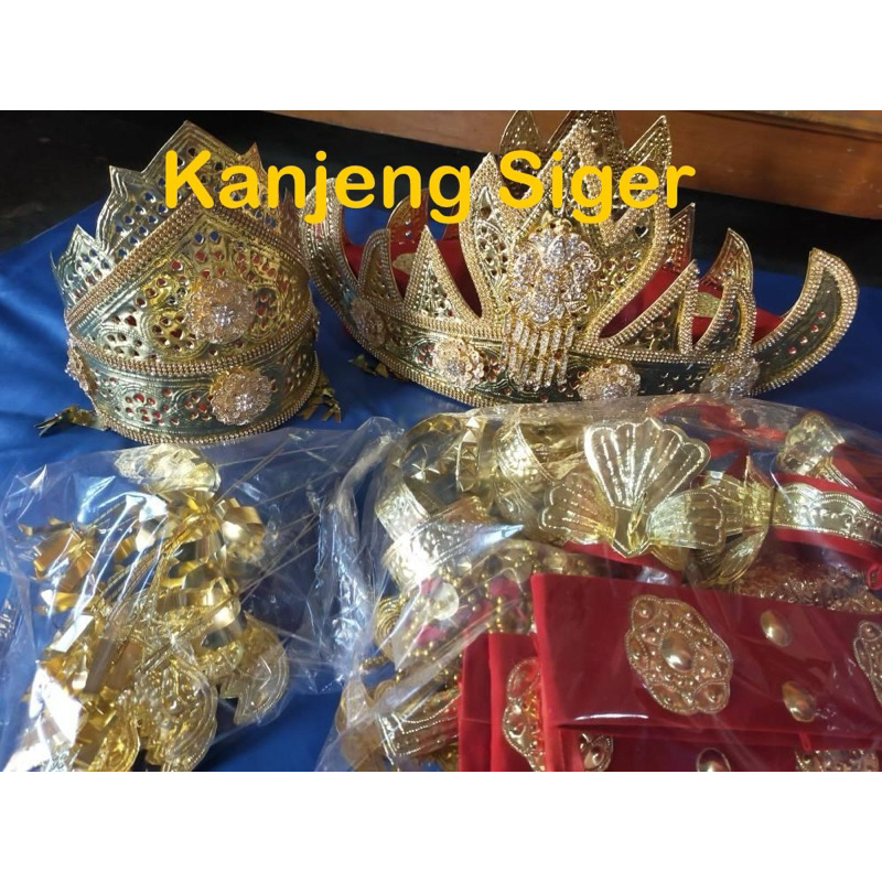 Siger Lampung pepadun set lengkap (home industri)