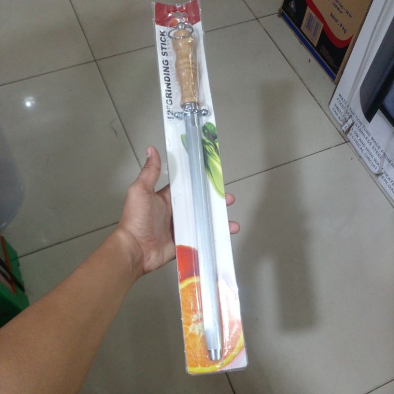 ASAHAN PISAU GOLOK KRISTAL BAJA KARBON UKURAN 12 INC