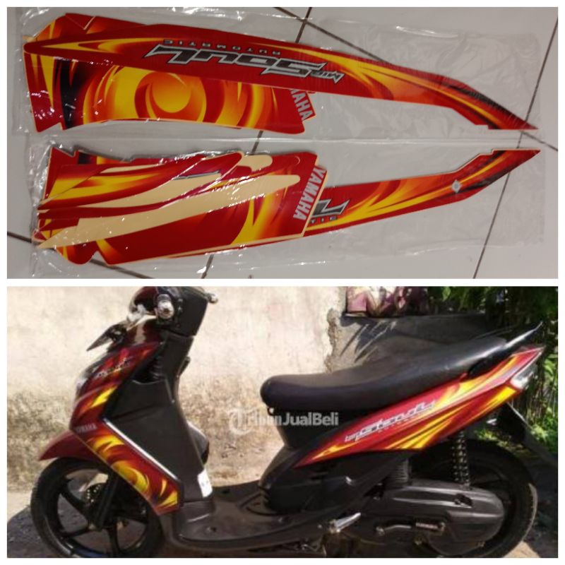 Striping yamaha mio soul 2007 sticker mio soul 2007