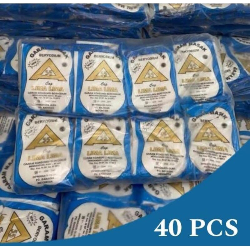 

Termurah garam dapur cap lima lima 40 bungkus cod