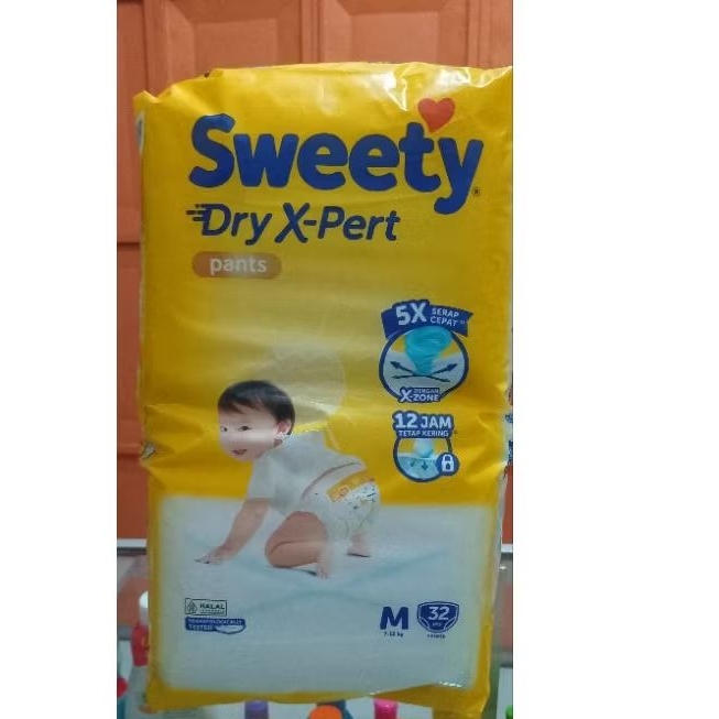 Pampers Popok Sweety Tipe Celana M