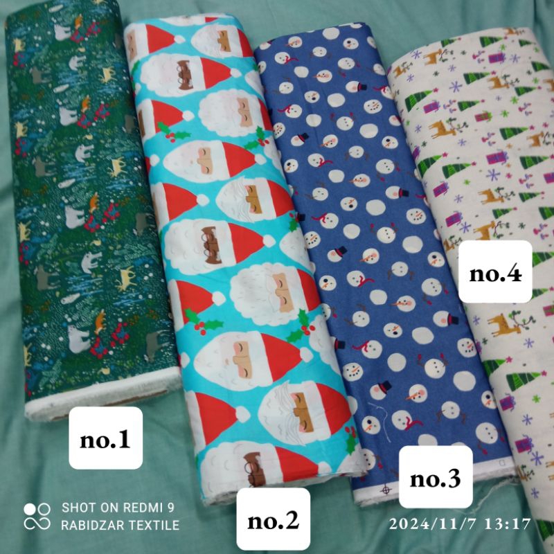 KAIN KATUN MOTIF SPECIAL NATAL
