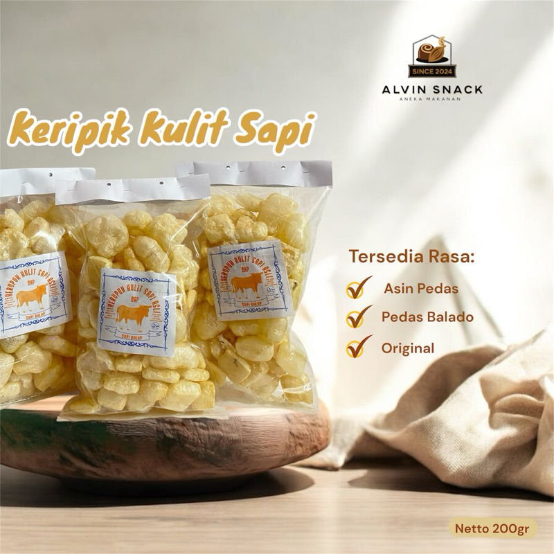 

Kerupuk Kulit Sapi Original: Snack Lezat untuk Setiap Kesempatan!