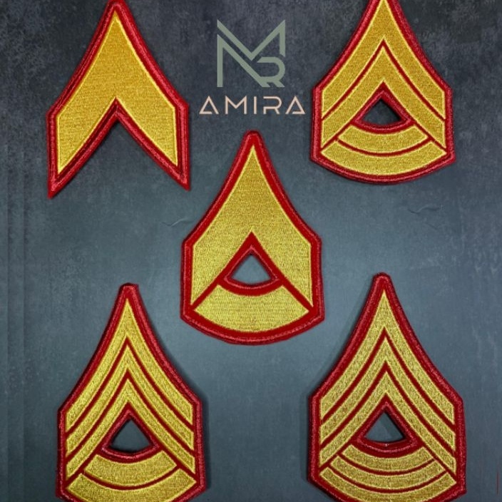 SERBA SERBI Asli Pangkat PDH Sevron Chevron Taruna AKMIL Akademi Angkatan Udara AAU Akademi Angkatan