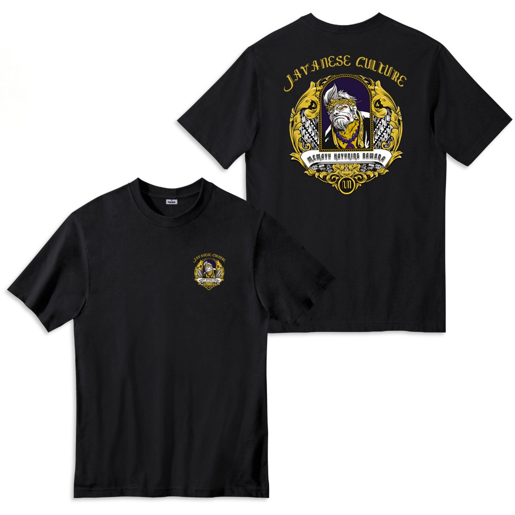 Nomercy - Kaos Budaya Jawa Semar - Baju Distro Pitutur Memayu Hayuning Bawana All Size S - XXL