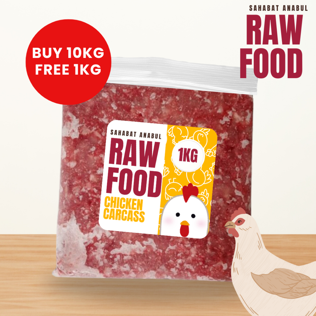 

PET RAW FOOD CHICKEN MIX / WHOLE CHICKEN / AYAM UTUH UNTUK PAKAN ANJING KUCING