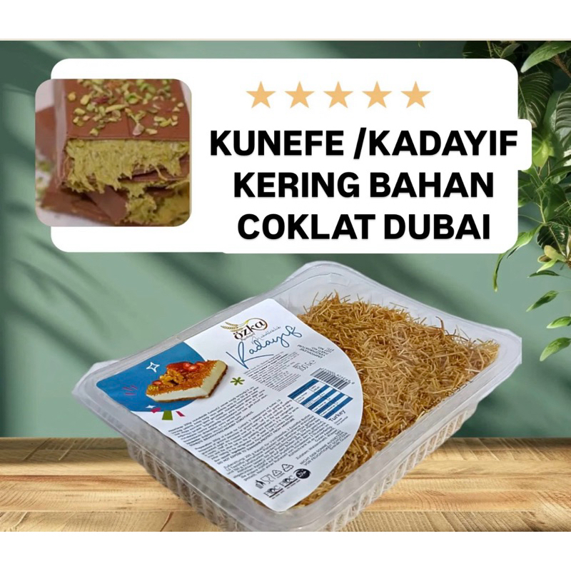 

KUNEFE READY STOK KUNAFA KADAYIF KERING UNTUK COKLAT DUBAI KADAYIF KERING KUNAFA KERING KUNEFE KERING